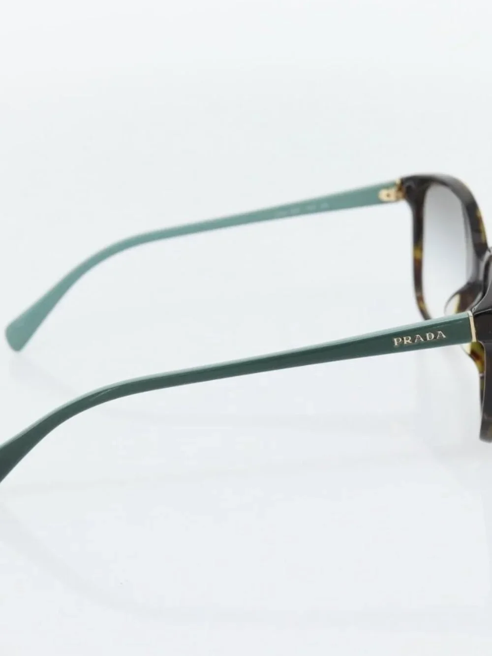 PRADA Sunglasses plastic Green Auth
